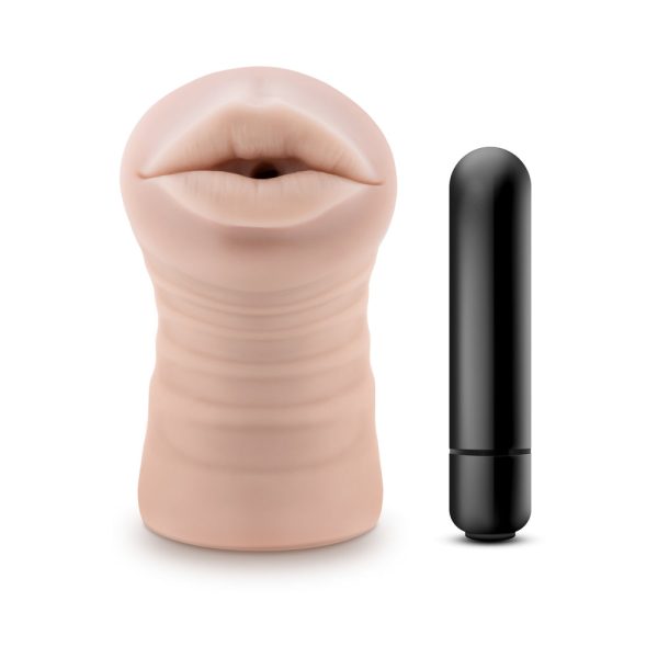 EnLust Nicole Vibrating Stroker Beige - Image 2