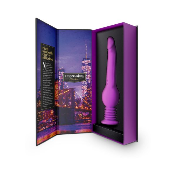 Impressions New York Gyroquake Dildo Purple - Image 10