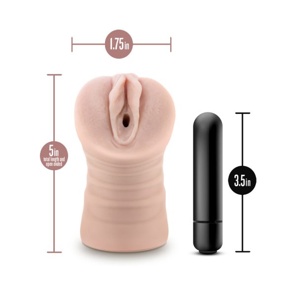 EnLust Ayumi Vibrating Stroker Beige - Image 6