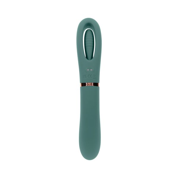 Evolved Chick Flick Rechargeable Vibrator with Flicker Silicone Mint - Image 8