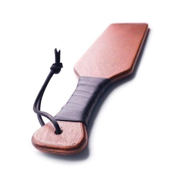 Stockroom Essentials Leather Wrapped Spanking Paddle - Image 2