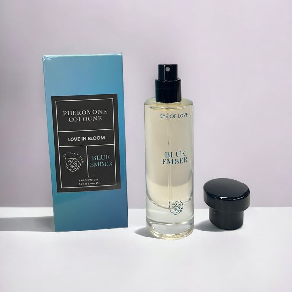 Eye of Love Bloom Attract Her Pheromone Parfum Blue Ember 1 oz. - Image 2