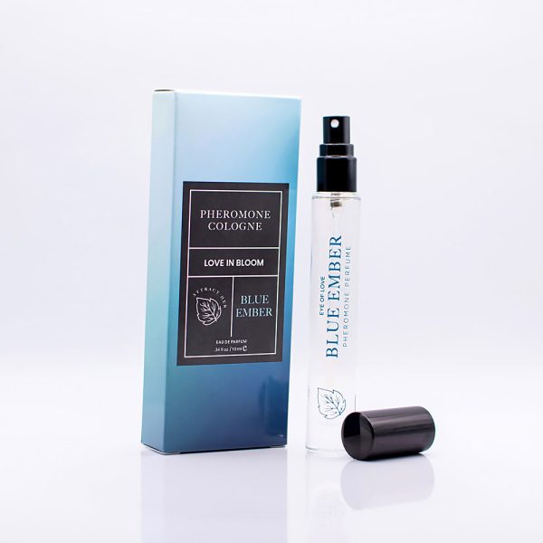 Eye of Love Bloom Attract Her Pheromone Parfum Blue Ember 0.34 oz. - Image 2