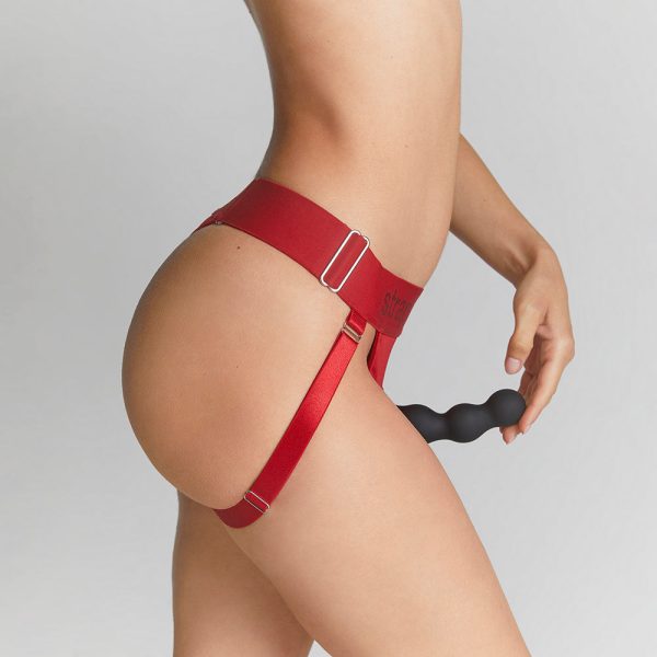 Strap-On-Me Harness Lingerie Unique One Size Red - Image 3