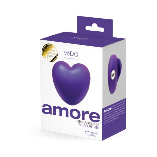 VeDO Amore Rechargeable Pleasure Vibe Purple - Image 5