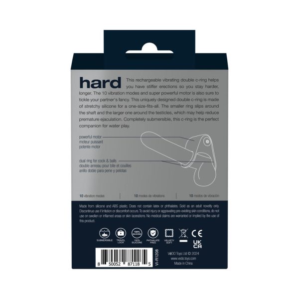 VeDO Hard Rechargeable C-Ring Black - Image 8