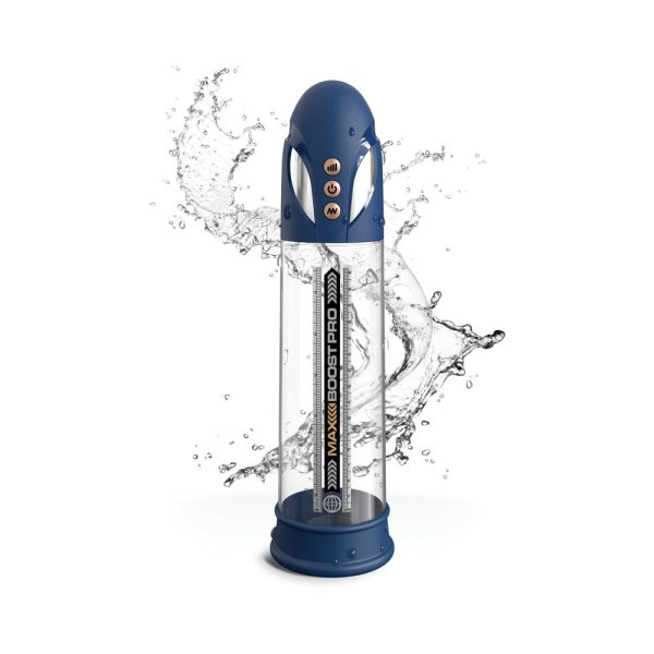 Pump Worx Max Boost Pro Flow Blue/Clear - Image 2