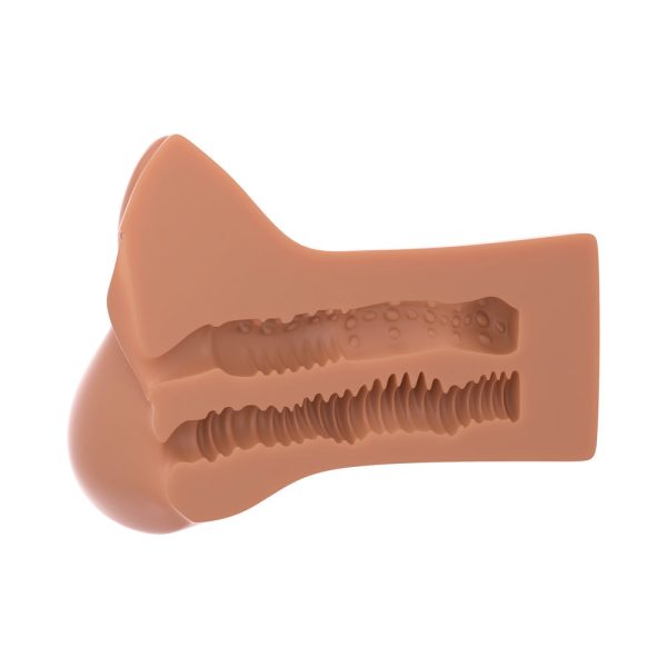 PDX Plus Pick Your Pleasure Stroker XL Brown - Image 4