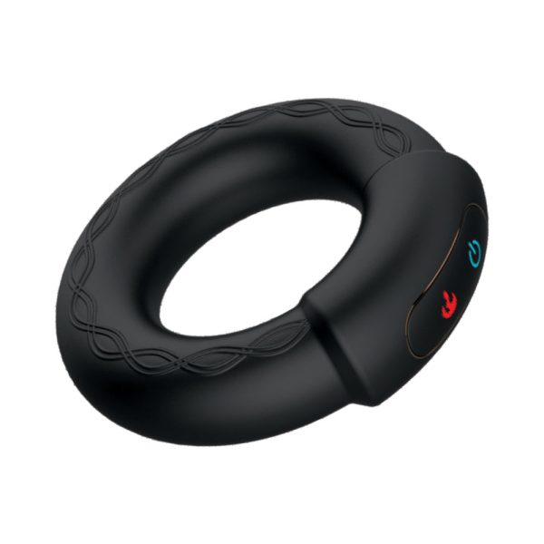 Cockpower Heat Up Cock Ring Black - Image 4