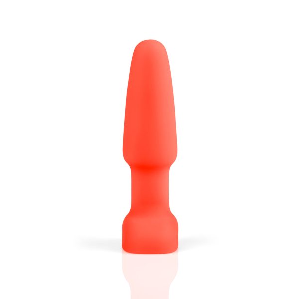 b-Vibe Rimming 2 Rotating and Vibrating Remote Control Plug Orange - Image 4