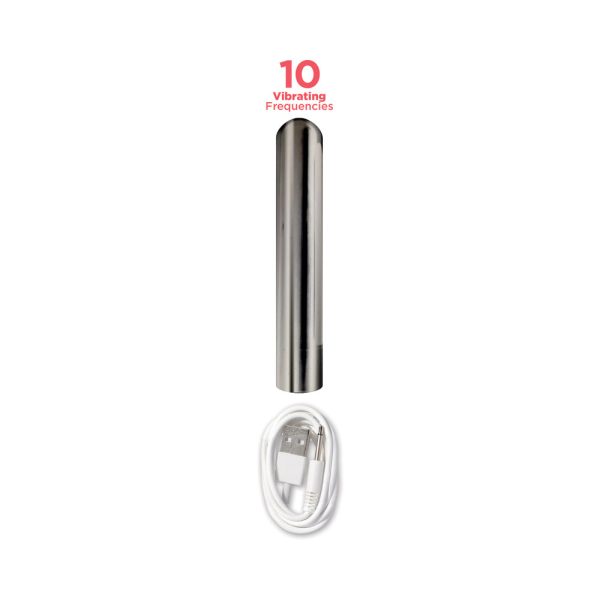 Dickboy Vibes 7 in. Dildo with Rechargeable Bullet Caramel - Image 2