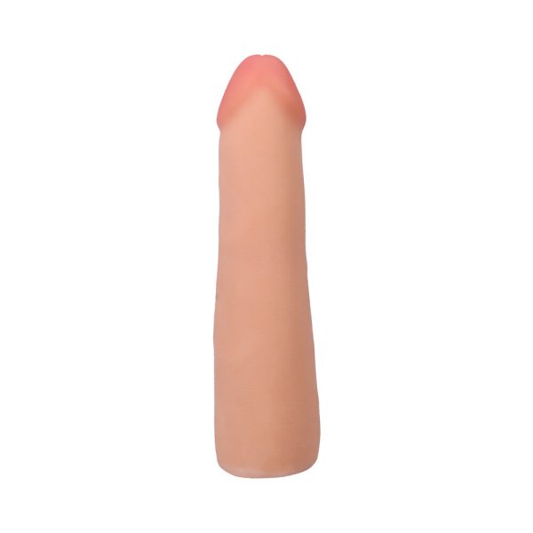 The Realistic Cock 7 in. ULTRASKYN Vac-U-Lock Dildo Vanilla - Image 3