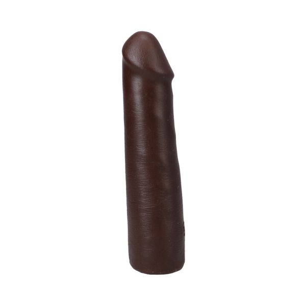 The Realistic Cock 7 in. ULTRASKYN Vac-U-Lock Dildo Chocolate - Image 4