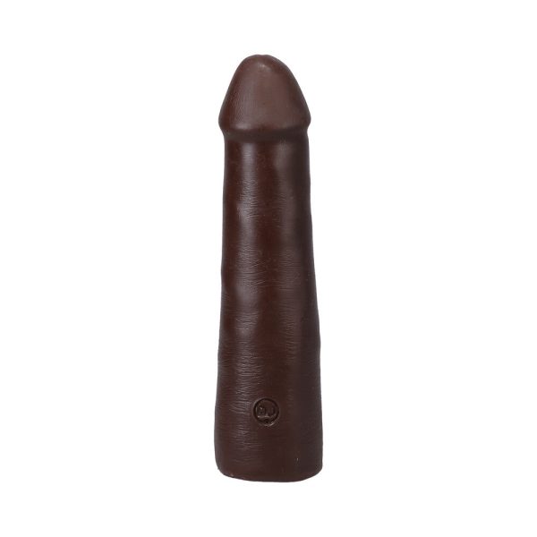 The Realistic Cock 7 in. ULTRASKYN Vac-U-Lock Dildo Chocolate - Image 5
