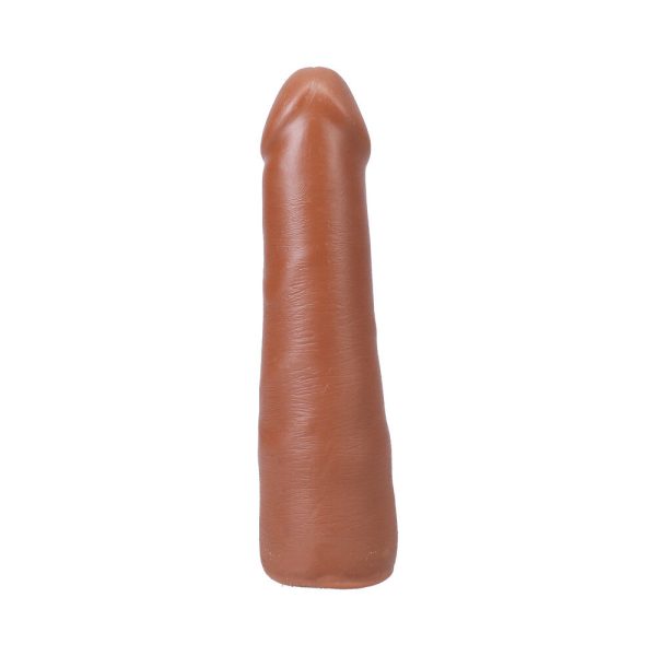 The Realistic Cock 7 in. ULTRASKYN Vac-U-Lock Dildo Caramel - Image 3