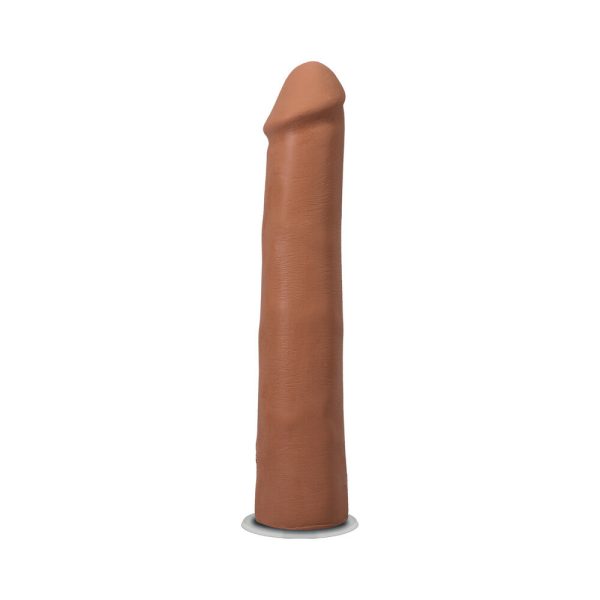 The Realistic Cock 9 in. ULTRASKYN Vac-U-Lock Dildo Caramel - Image 2