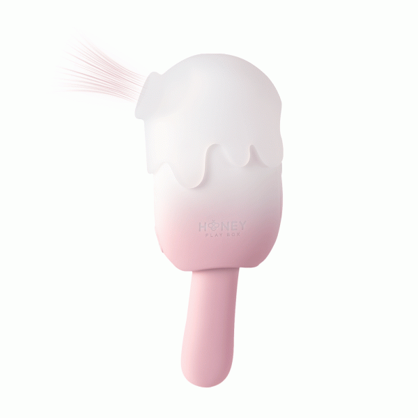 Honey Play Box Bite Me Sucking Tapping & Vibrating Cream Pop Stimulator - Image 2