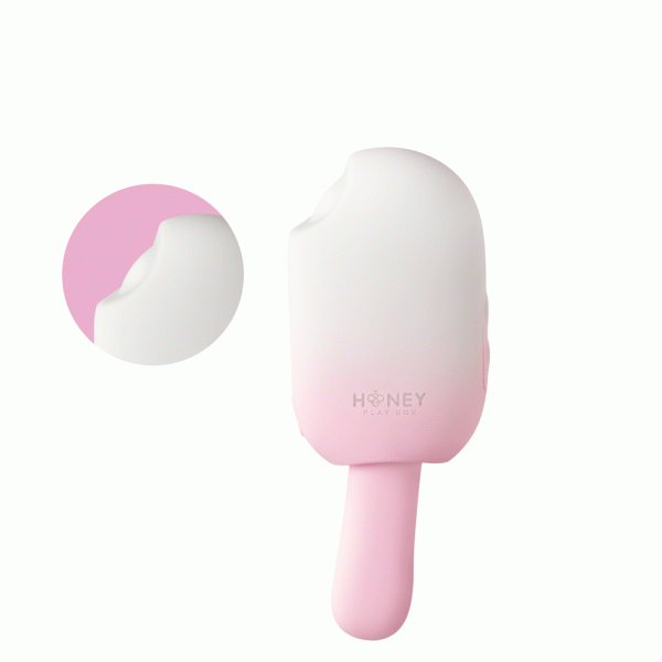 Honey Play Box Bite Me Sucking Tapping & Vibrating Cream Pop Stimulator - Image 4