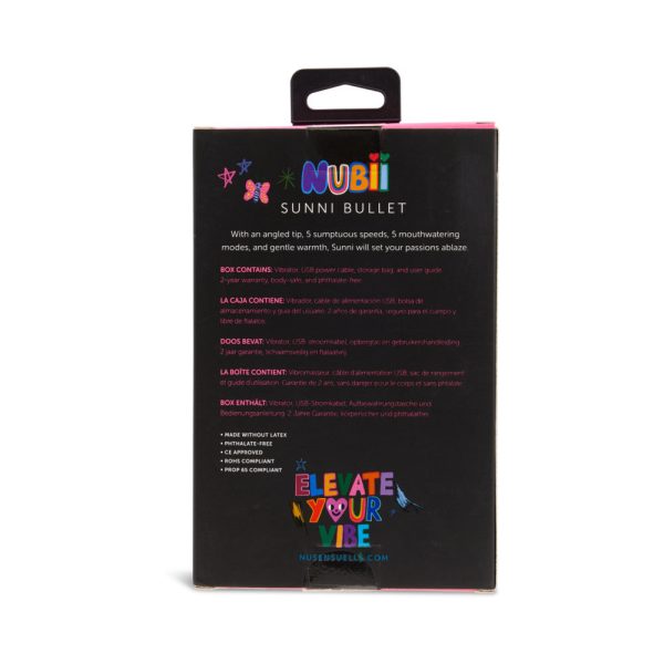 Nu Sensuelle Sunni Nubii Warming Bullet Purple - Image 6
