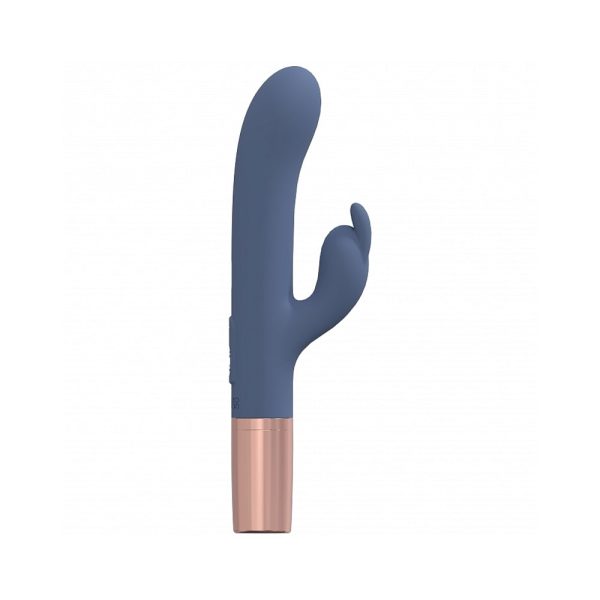 LoveLine Traveler Rabbit Silicone Rechargeable Splashproof Blue/Grey - Image 3