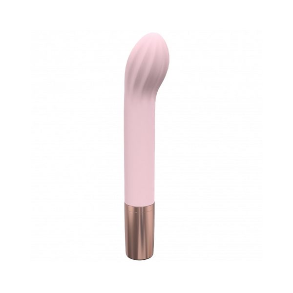 LoveLine Traveler G-Spot Silicone Rechargeable Splashproof Pink - Image 2