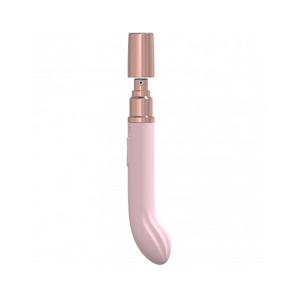 LoveLine Traveler G-Spot Silicone Rechargeable Splashproof Pink - Image 4
