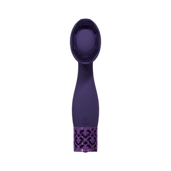 Royal Gems Duchess Silicone Rechargeable Vibrator Purple - Image 2