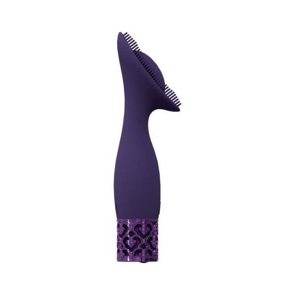 Royal Gems Duchess Silicone Rechargeable Vibrator Purple - Image 3