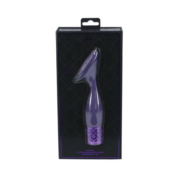 Royal Gems Duchess Silicone Rechargeable Vibrator Purple - Image 5