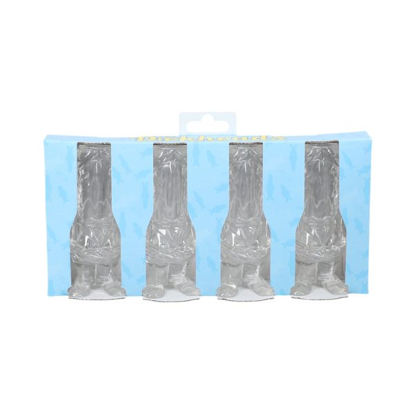 The Dickheads Groom Tall Shot Glass Clear - Image 4