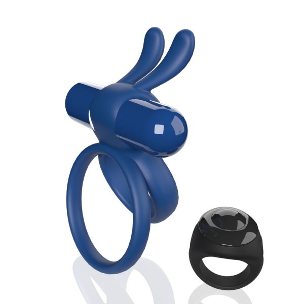 Screaming O Remote Controlled Ohare XL Vibrating Ring Blue - Image 5