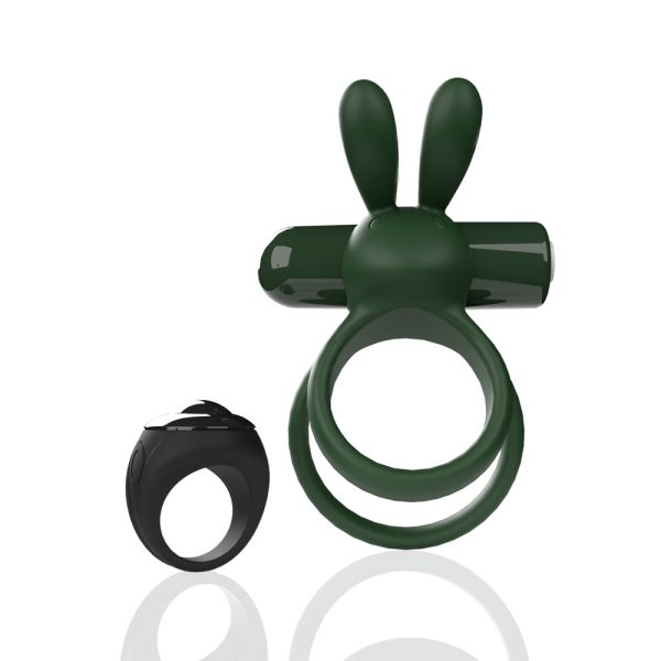 Screaming O Remote Controlled Ohare XL Vibrating Ring Green - Image 3