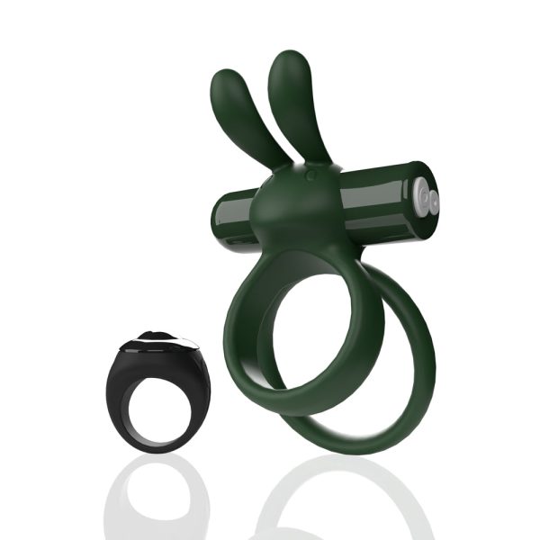 Screaming O Remote Controlled Ohare XL Vibrating Ring Green - Image 4