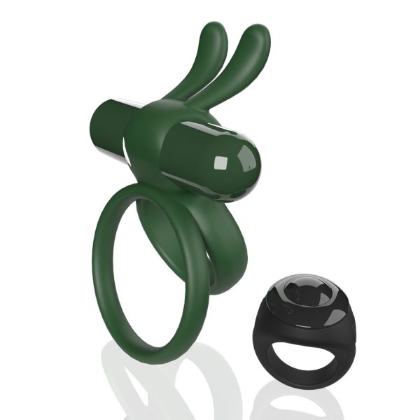 Screaming O Remote Controlled Ohare XL Vibrating Ring Green - Image 5