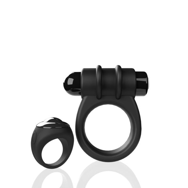 Screaming O Remote Controlled Switch Vibrating Ring Black - Image 3