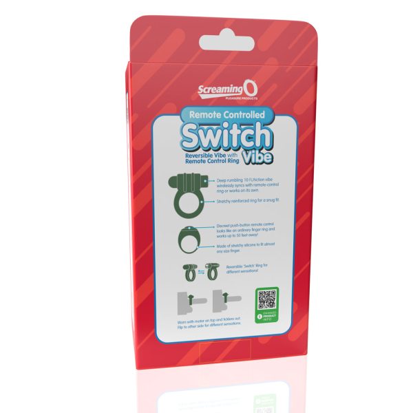 Screaming O Remote Controlled Switch Vibrating Ring Green - Image 7