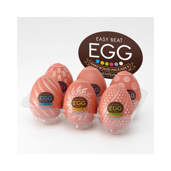 Tenga EGG Variety Pack Hard Boiled II 6 Pack - Image 2