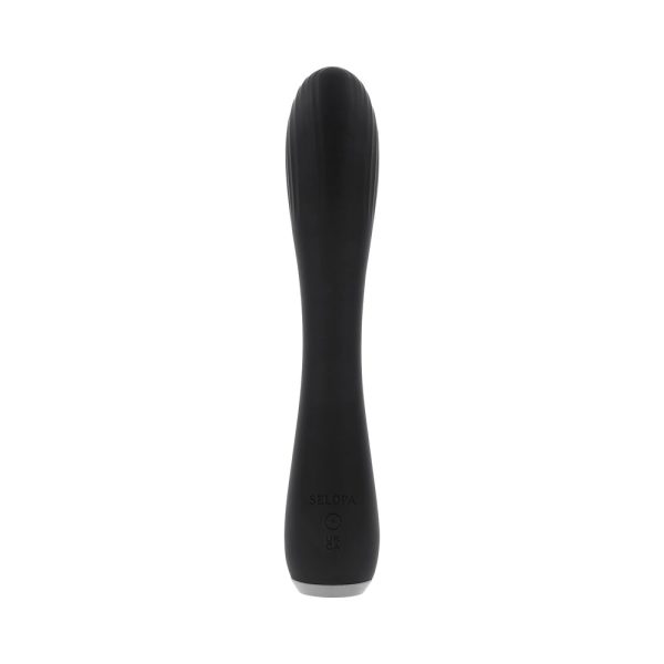 Selopa Midnight Magic Rechargeable Vibrator Silicone Black - Image 6