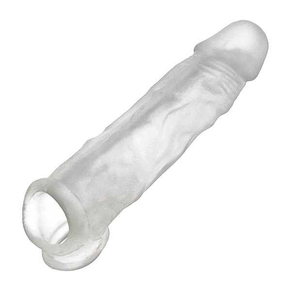 OxBalls Dicker Ultra-Slim Cocksheath Clear Ice - Image 4