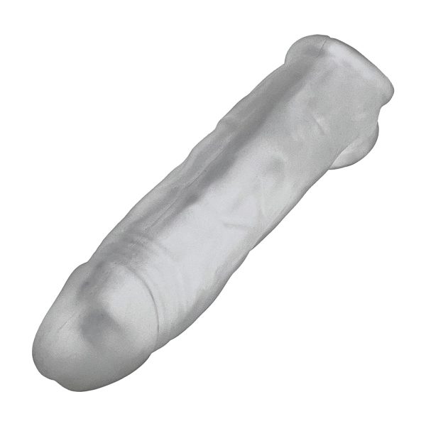 OxBalls Dicker Ultra-Slim Cocksheath Clear Ice - Image 6