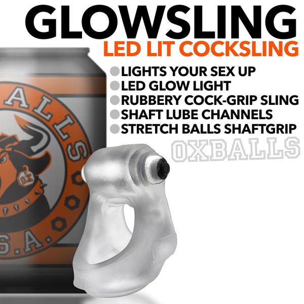 OxBalls Glowsling Cocksling Led Clear Ice - Image 7