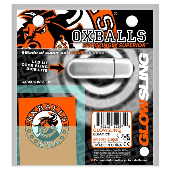 OxBalls Glowsling Cocksling Led Clear Ice - Image 8