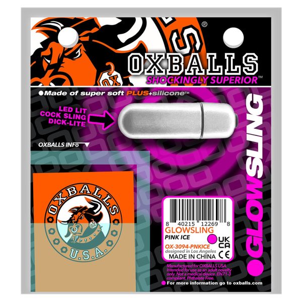 OxBalls Glowsling Cocksling Led Pink Ice - Image 8