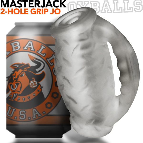 OxBalls Masterjack Double Penetration Jo Clear Ice - Image 2