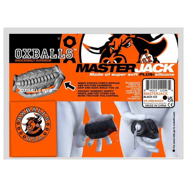 OxBalls Masterjack Double Penetration Jo Clear Ice - Image 7