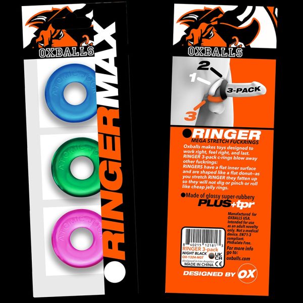 OxBalls Ringer Max 3-Pack Neon - Image 3