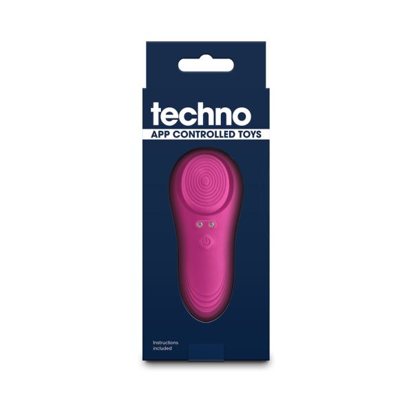 Techno Lucy App-controlled Panty Vibe with Magnet Magenta - Image 4