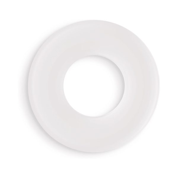 Firefly Bubble Ring Medium Glow-in-the-Dark Cock Ring White - Image 2