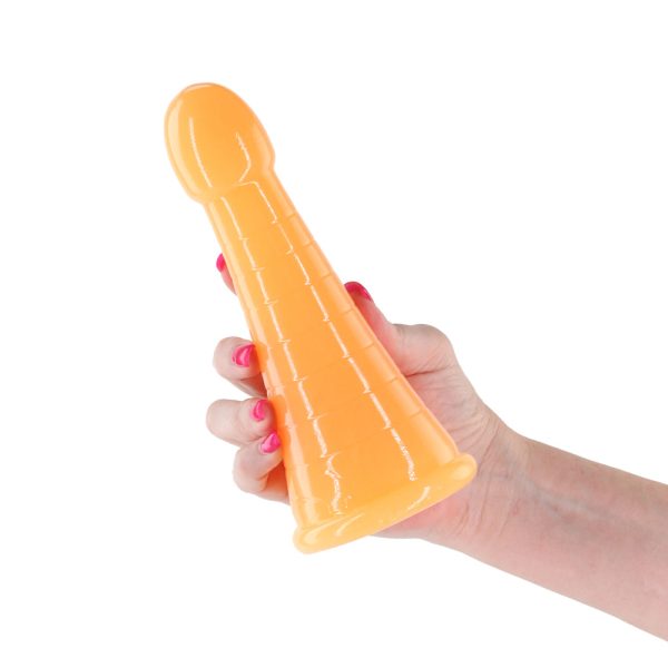 Firefly Phoenix Glow-in-the-Dark Dildo Orange - Image 3