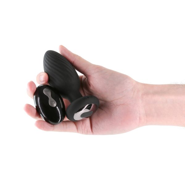 Renegade Alpine 2.0 Gyrating and Vibrating Plug with Remote Black - Image 3
